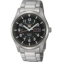 Seiko 5 Automatic 23 Jewels Wr 100m Men's Military Watch Snzg13k1