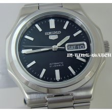 Seiko 5 Automatic Men Stainless Steel Snkk47 Wr 30 M