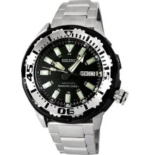 Seiko 5 Sports Automatic Black Dial Day Date 200m Scuba Divers Watch Srp227k1