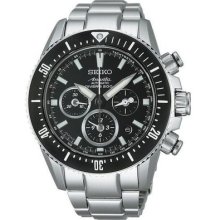 Seiko Brightz Saek013 Ananta Mechanical Chronograph Divers Men Watch