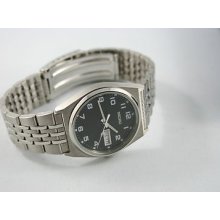 Seiko Mens Watch V743-9020 Day/date