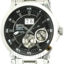 Seiko Premier Kinetic Perpetual Calendar Watch Snp003 Snp003p1