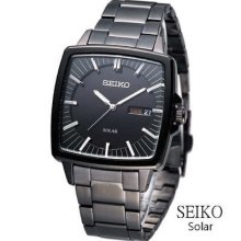 Seiko Spirit Solar Watch Black Sbpx037j