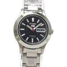 Seiko SYMD95 Seiko 5 Automatic Dress Watch Black Dial ...