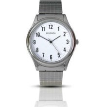 Sekonda Gents Watch 3751 Stainless Steel Expandable Strap Rrp Â£24.99