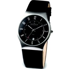 Skagen 233XXLSLB -Black Leather