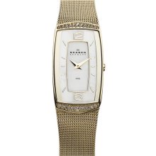 Skagen Rectangular Mesh Watch