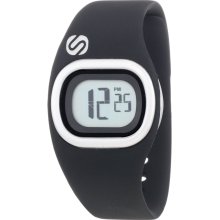 Soleus Women's SR011005 Tigress Digital Chronograph and Black Silicone watch