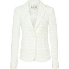 Sota - Womens Fitted Peplum Jacket in Cream