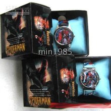 Spider Man Children Watch Kid Watch(10pcs A Lot )b0732