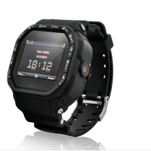 Sports Watch Phone - 1.5 Inch Touch Screen - Buttons and Camera - Plastic - Black - 24 inches