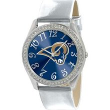 St. Louis Rams Game Time Glitz Wrist Watch