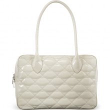 Stone Quilted Lips Patent Leather Large Jenny