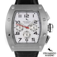 STRUMENTO MARINO SM056LSS/WH Chronograph Men's Watch