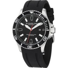 Stuhrling Original Men's 706.01 Aquadiver Regatta Diver Sport Ii Quartz Watch