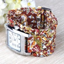 Stylish Braided Weaved Rope Band Quartz Lady Wristwatch Wrist Watch 8 Colors