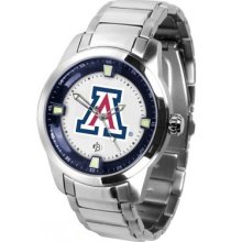 Suntime Arizona Wildcats Titan Steel Watch