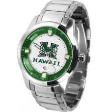 Suntime Hawaii Warriors Titan Steel Watch