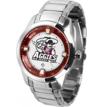 Suntime New Mexico State Aggies Titan Steel Watch