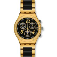 Swatch Dreamnight Yellow Ladies Watch YCG405G