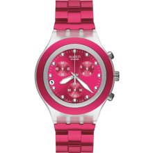 Swatch Full-Blooded Raspberry Unisex Watch SVCK4050AG