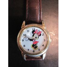 Sweetwatch Gold Minnie Mouse Disney Moving Hands