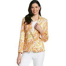 Tahari by Arthur S. Lavine Paisley Printed Jacket Women's