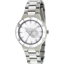 Tennessee Titans Ladies Watch - Stainless Steel Dress Watch