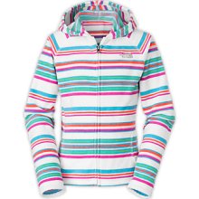 THE NORTH FACE Girls' Striped Glacier Full-Zip Hoodie