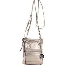 The Sak Pax Mini Crossbody - Graphite Metallic