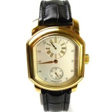 Tiffany & Co. 18k Automatic Regulator Men's Watch All Original Six Times Signed