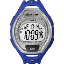 Timex Sport Ironman Fullsize Digital Watch With Lcd Dial Digital Display And Blu