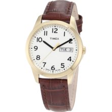 Timex T2N065 Men's Elevated Classics Dress Gold Tone Stainless Steel B