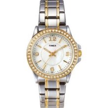 Timex Women's T2m835 Crystal Accented Dress Watch