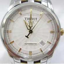 Tissot Ballade Iii Mans Dress Automatic Movement Wristwatch White Dial