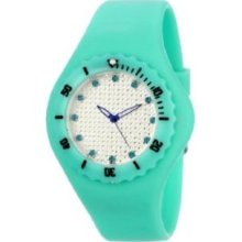 TKO ORLOGI Womens TK596TQ Beach Pave Lightweight Turquoise Rubber