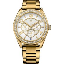 Tommy Hilfiger Gold-Tone Stainless Steel Women's Watch 1781253