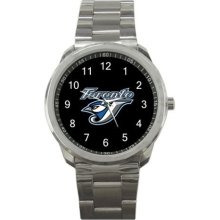 Toronto Blue Jays Sport Metal Watch Iw397 - Stainless Steel - Gray