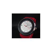 touch screen red dual display unisex led watches