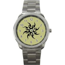 Tribal Sun Sport Metal Watch Iw37 - Metal - Gray - tribal