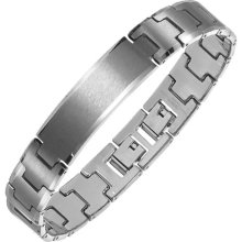 Triton Tungsten Carbide ID Bracelet