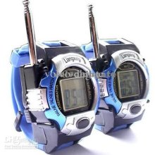 Two Way Radio Kids Walkie Talkie Wrist Watch Gadgets Green/blue/pink