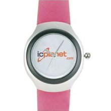 Unisex Pu Band Sports Watch - Pink