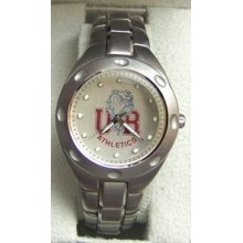 University of Redlands Fossil Watch UR Bulldogs Wristwatch