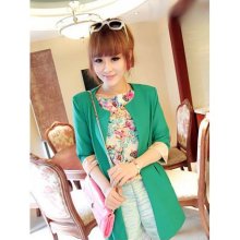 Urban Chic Symphonious Shoulder Padded Half Sleeve Blazer Jacket 4 ...