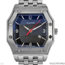 Valentino Menâ€™s Stainless Steel Date Luxury Watch