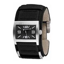 Vestal Legionnaire Watch - Black / Canvas / Silver / Black