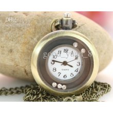 Vintage Classic Quartz Pocket Watch 140714