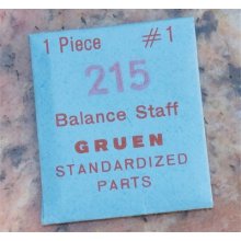 Vintage Gruen Watch Balance Staff Fits Gruen 215 Bestfit 379