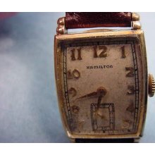 Vintage Hamilton 10kt. Gold Filled Wristwatch